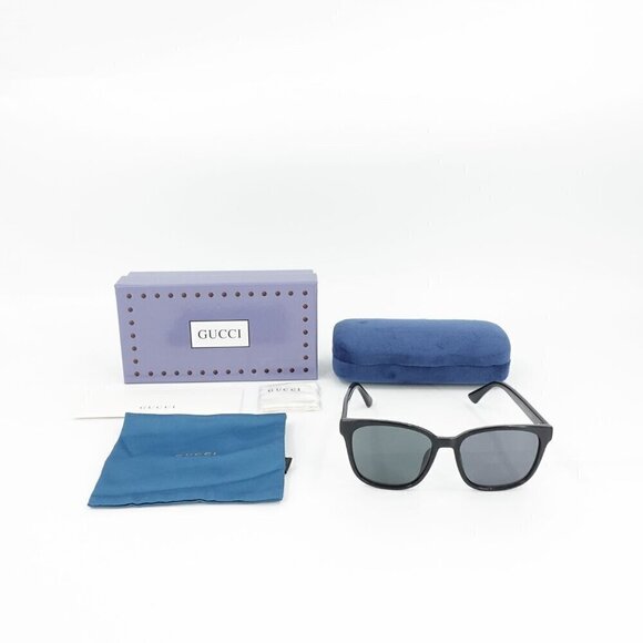 Gucci GG0637 Square Sunglasses Black OS - Picture 5 of 15